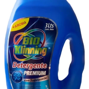 Detergente Líquido Premium Bio Klinning con suavizante 3Lts
