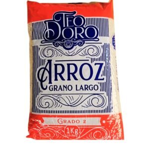 Arroz de grano largo marca Teodoro Oro grado 2 1Kg