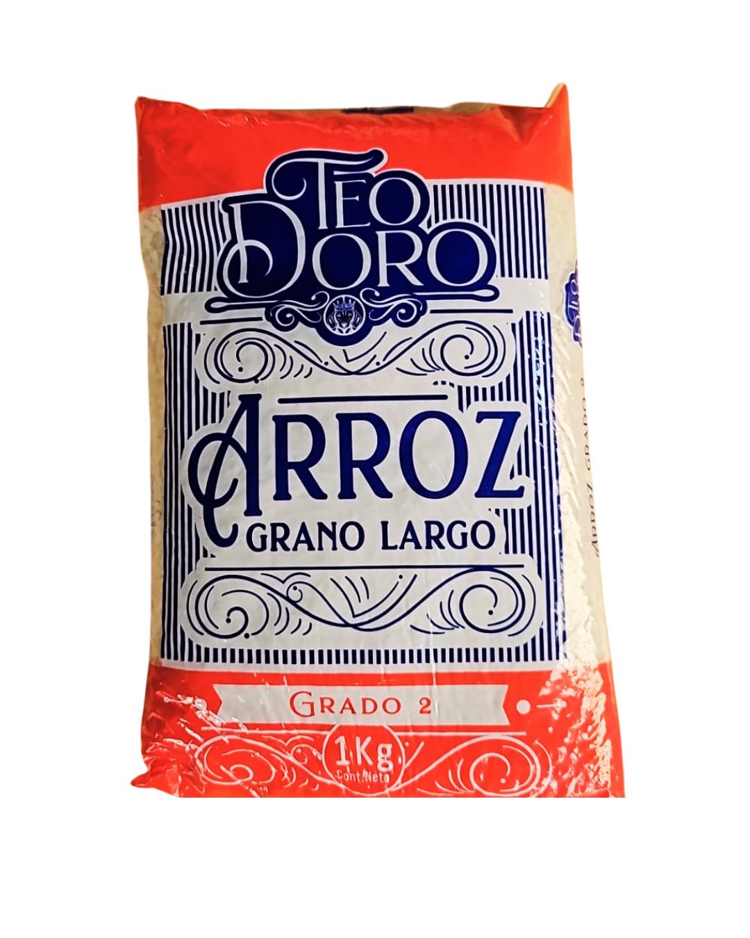 Arroz de grano largo marca Teodoro Oro grado 2 1Kg