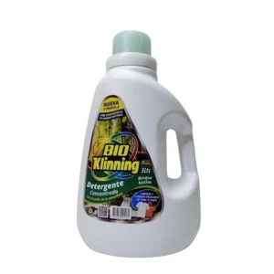 detergente líquido concentrado Bio Klinning de 3 litros.