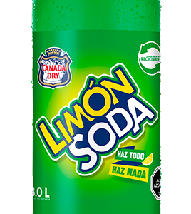 Bebida Limon Soda sabor Limon 3 Lts Desechable