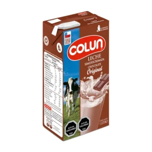 leche semidescremada sabor chocolate Colun 1L