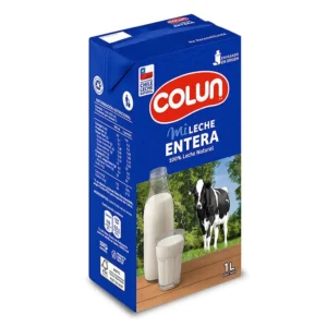 leche entera de la marca Colun 1L