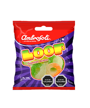 Gomitas Ácidas Loop 25g